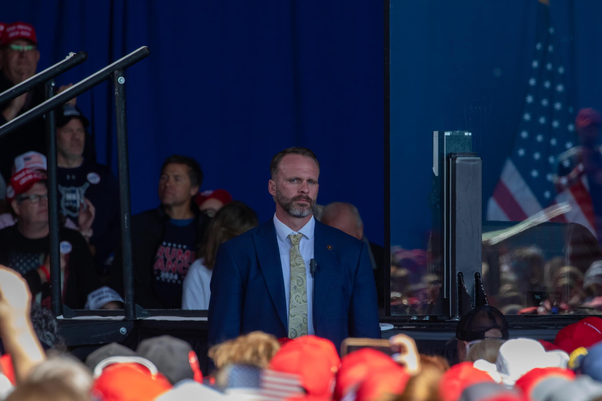 United States Secret Service agent being a bit too judgmental.