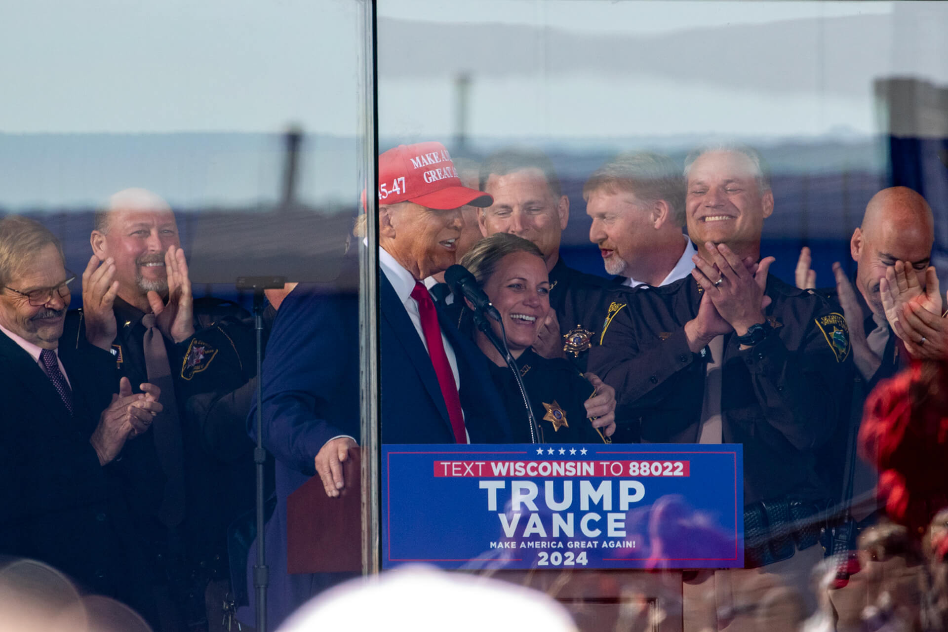 Numerous Wisconsin Sheriff’s endorse Trump.