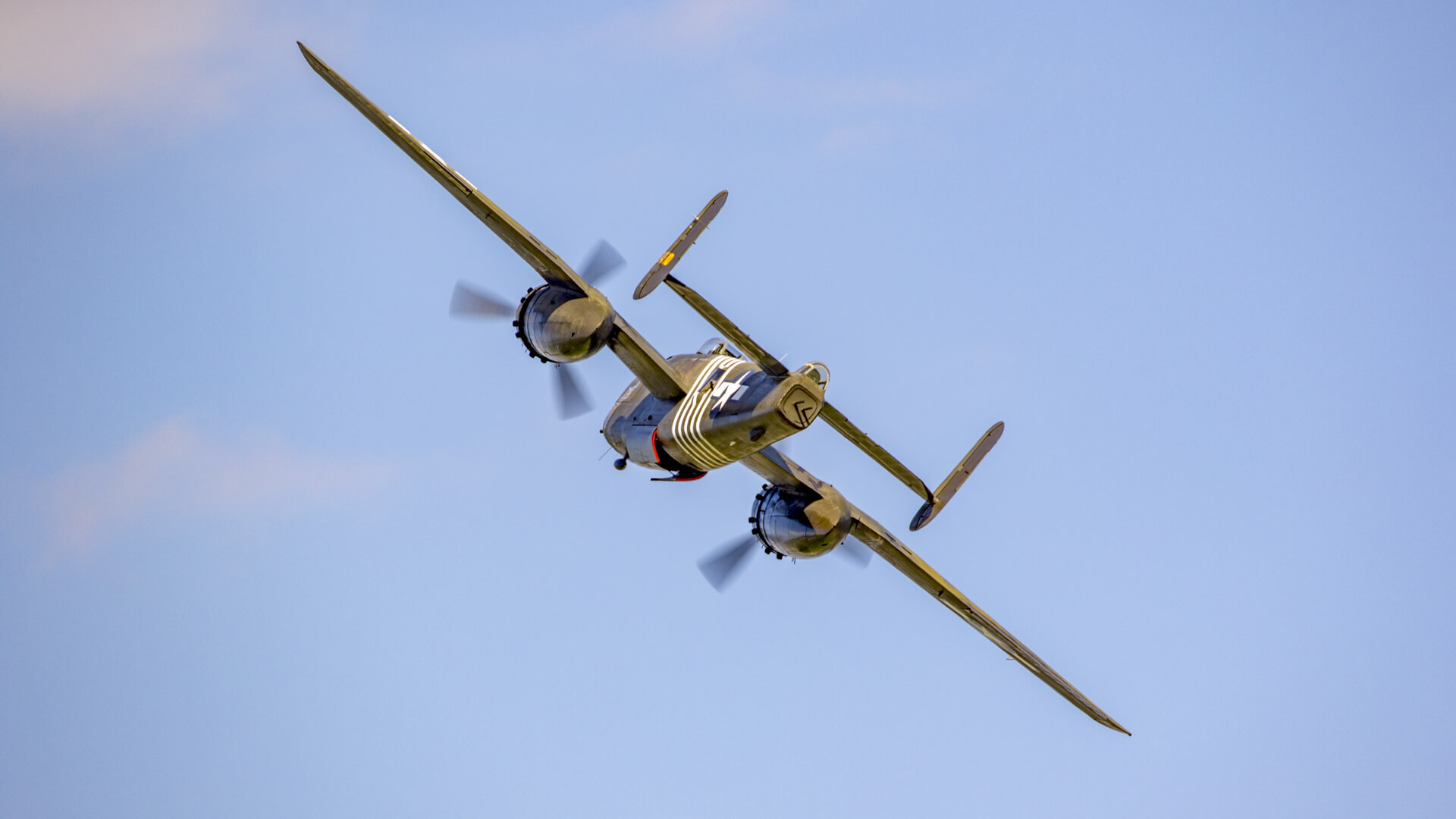 B-25s, most known for the United State’s first major offensive against Japan, the Doolittle Raid; striking a major psychological blow to their forces.