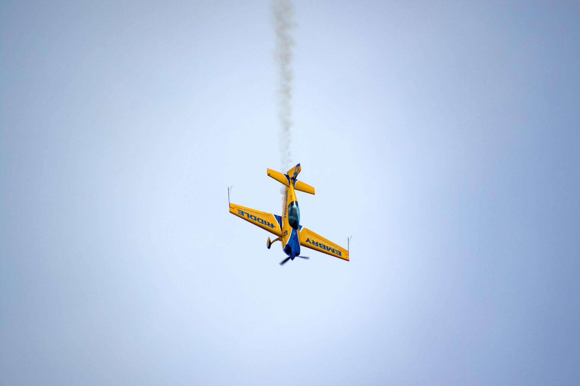 Matt Chapman showing off his skills in his Extra 330LX.